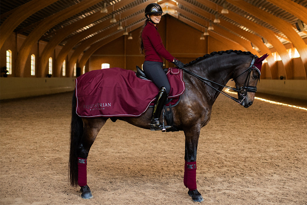 Exercise Blanket Bordeaux