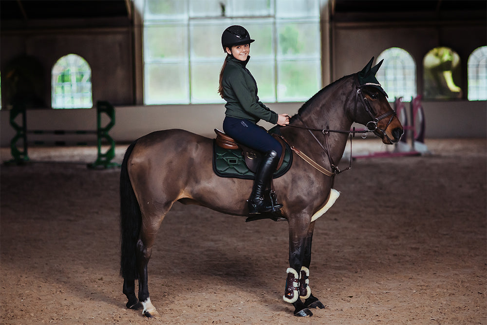 Jump Saddle Pad Deep Olivine Pony