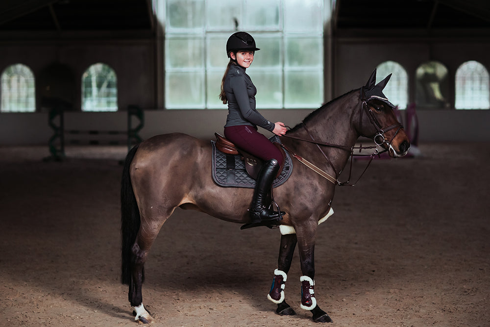 Jump Saddle Pad No Boundaries Silver Cloud Pony