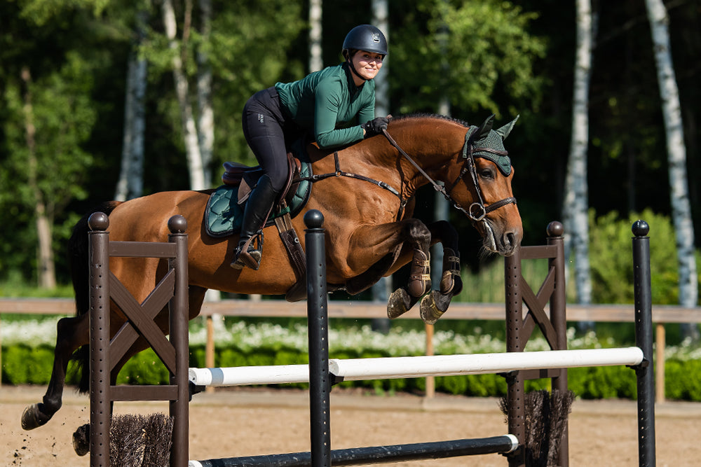 Jump Saddle Pad Sycamore Green Full