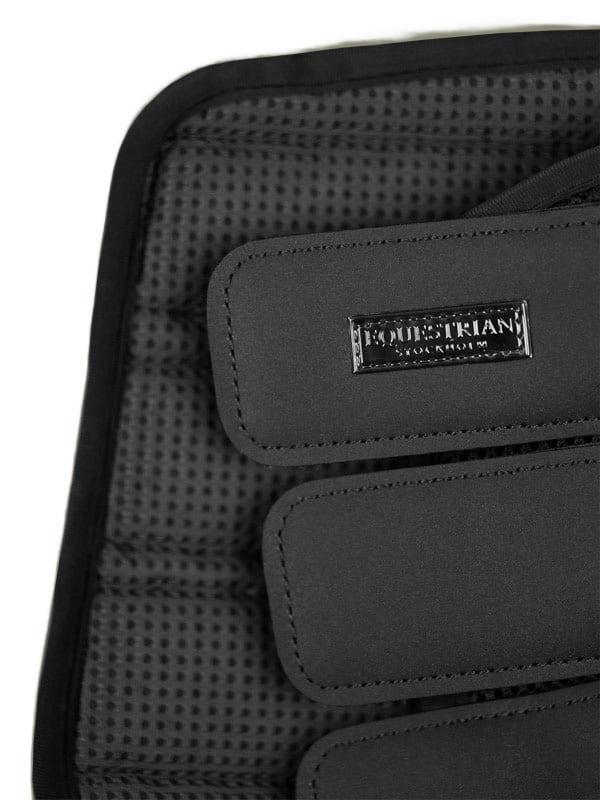 Classic Mesh Brushing Boots All Black vue 7