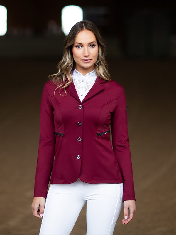 Select Competition Jacket Bordeaux vue 2