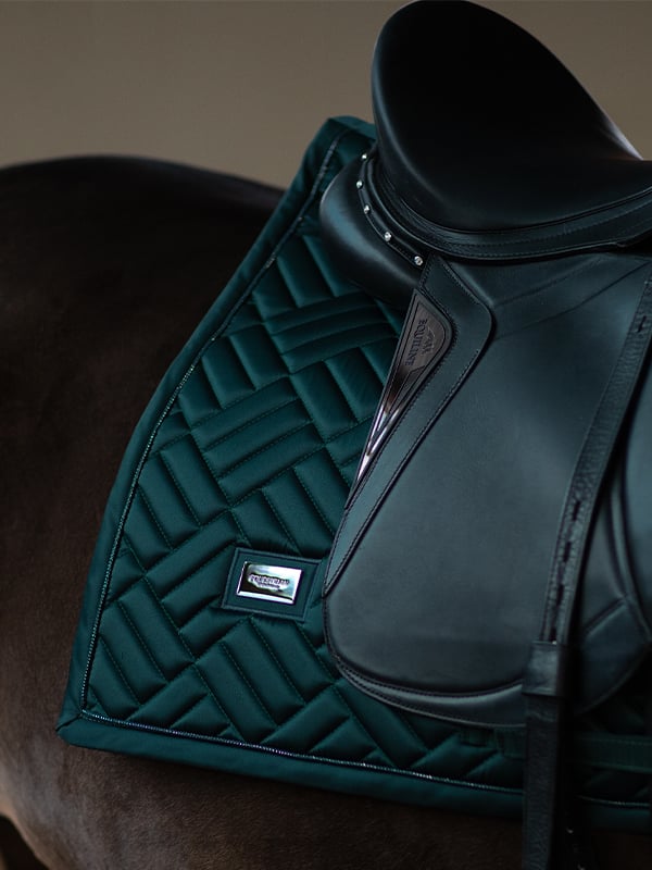 Dressage Saddle Pad Modern Dramatic Monday Full