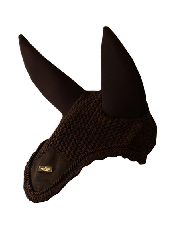 Padded Ear Bonnet Chocolate