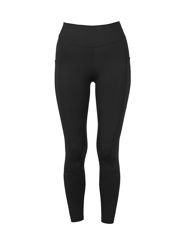 Riding Tights Jump Movement All Black vue 1