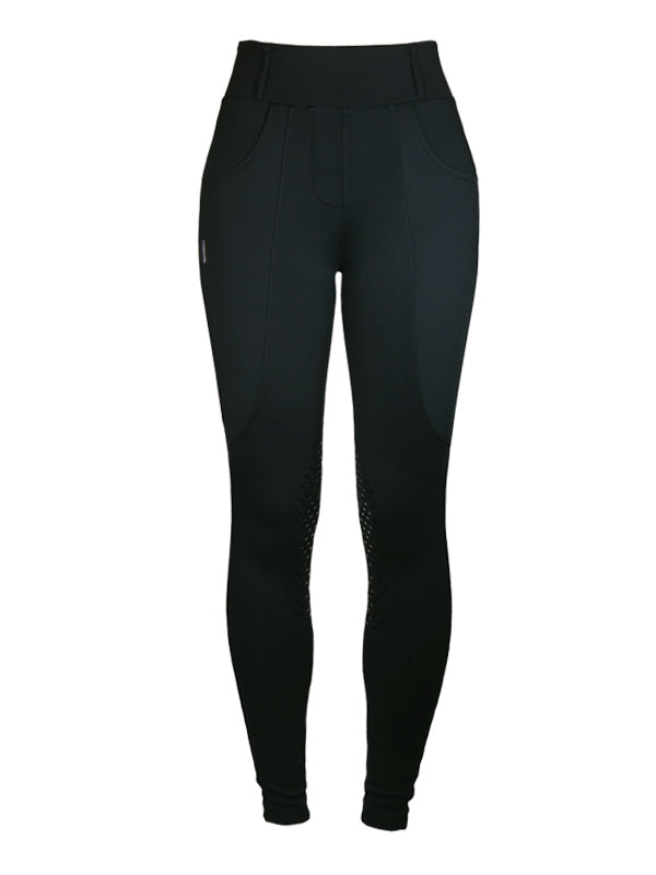 Riding Compression Breeches Jump Supreme All Black