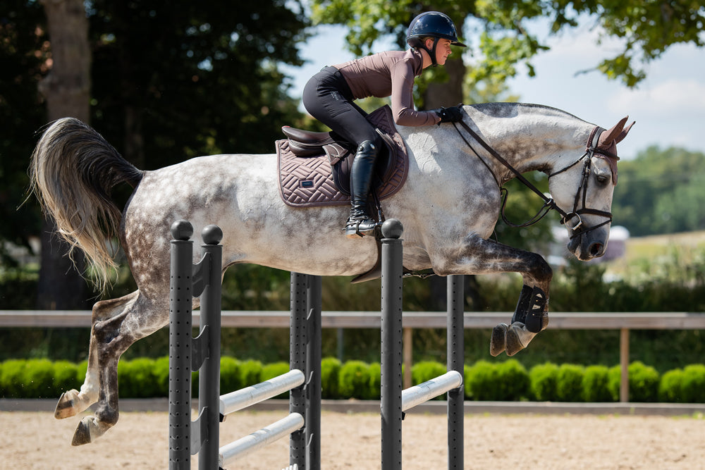 Jump Saddle Pad Amaranth Full
