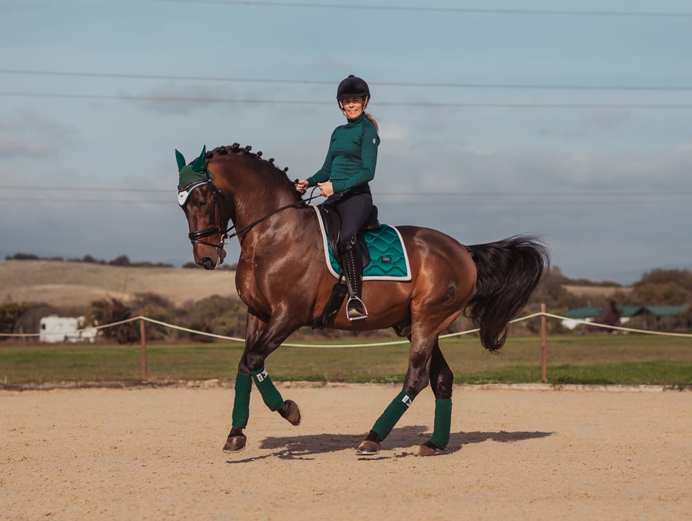 Dressage Saddle Pad Amazonite Full