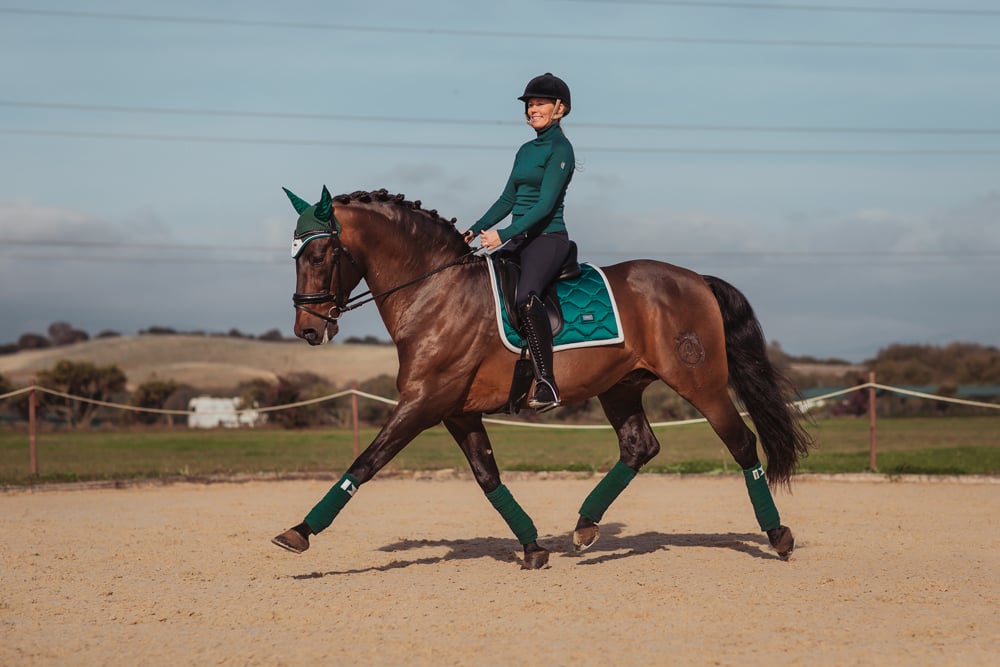 Dressage Saddle Pad Amazonite Full