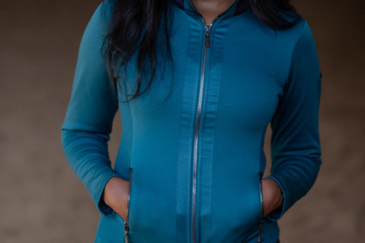 Fleece Jacket Aurora Blues