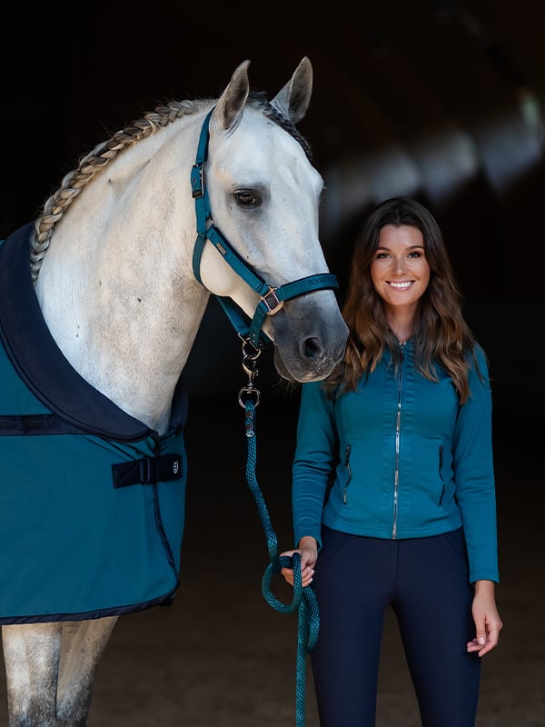 Halter & Lead Rope Aurora Blues