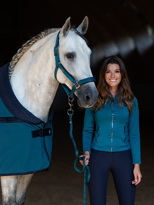 Halter & Lead Rope Aurora Blues