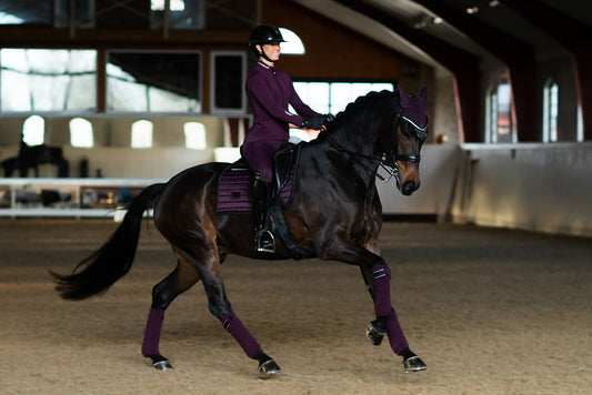 Dressage Saddle Pad Sportive Black Raven Full