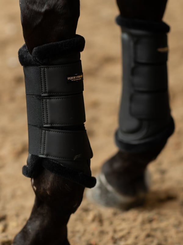 Brushing Boots Black Gold vue 2