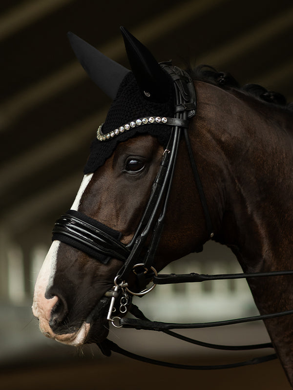 Padded Ear Bonnet Clean Black
