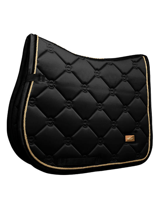 Jump Saddle Pad Black Gold Full