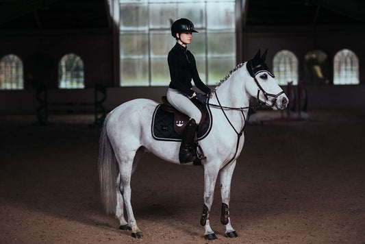 Jump Saddle Pad Black Edition Pony