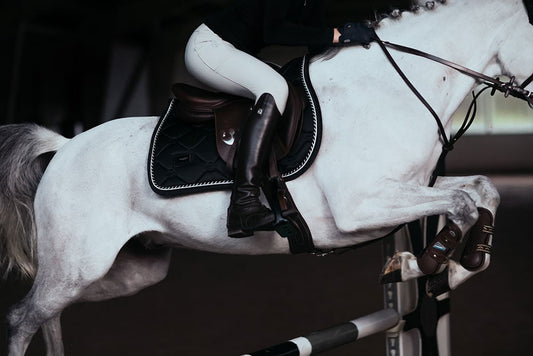 Jump Saddle Pad Black Edition Pony