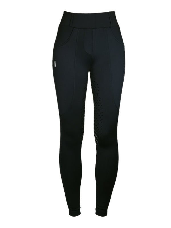 Riding Compression Breeches Dressage Supreme Black Edition vue 1