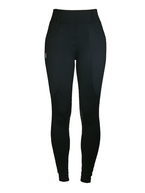 Riding Compression Breeches Jump Supreme Black Edition vue 1
