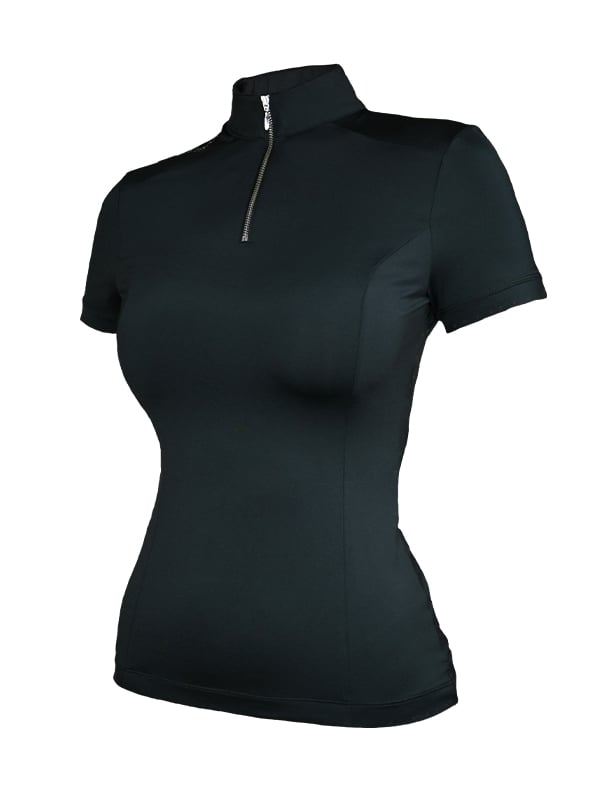 UV Protection Top Short Sleeve Black Edition vue 1