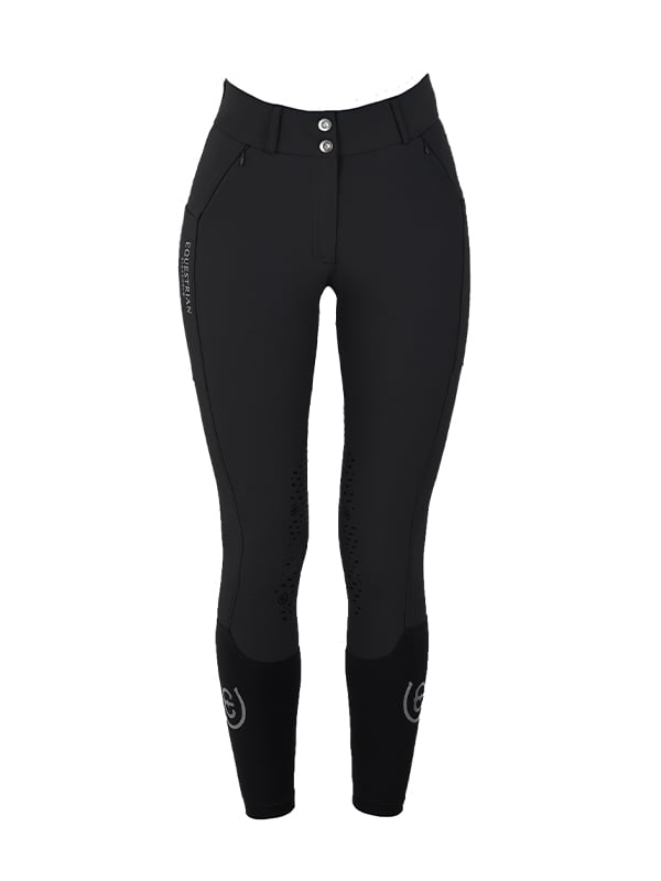 Riding Breeches Jump Elite Black vue 1
