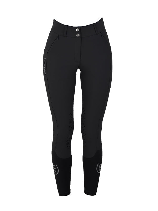 Riding Breeches Dressage Elite Black vue 1
