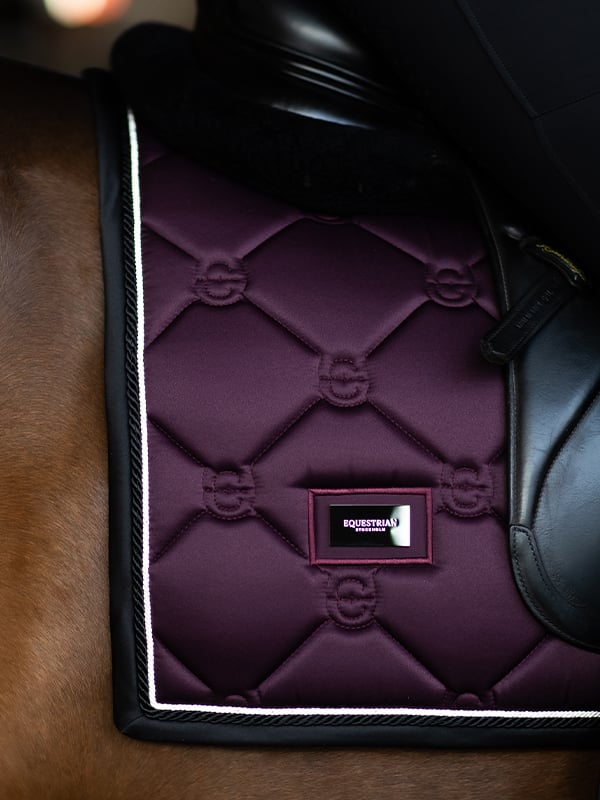 Dressage Saddle Pad Black Raven Full