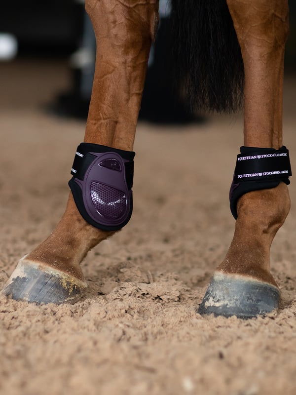 Anatomic Fetlock Boots Black Raven vue 2