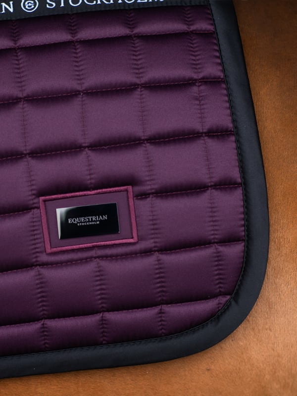 Jump Saddle Pad Sportive Black Raven Pony