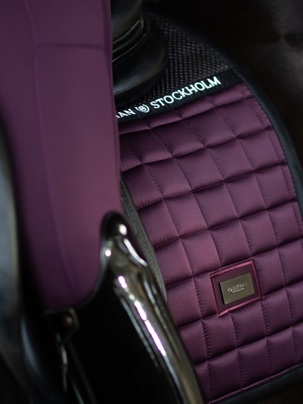 Dressage Saddle Pad Sportive Black Raven Cob