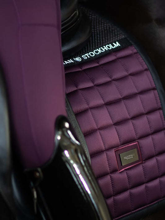 Dressage Saddle Pad Sportive Black Raven Cob