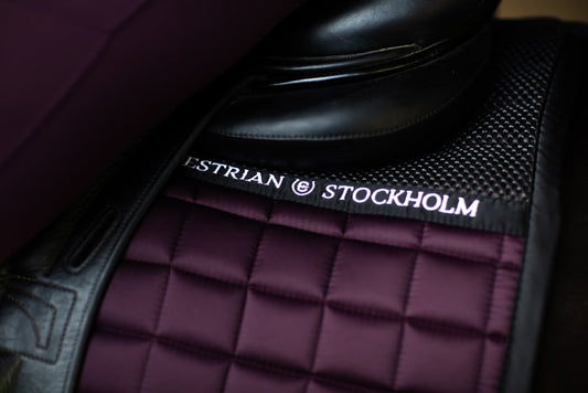 Dressage Saddle Pad Sportive Black Raven Cob