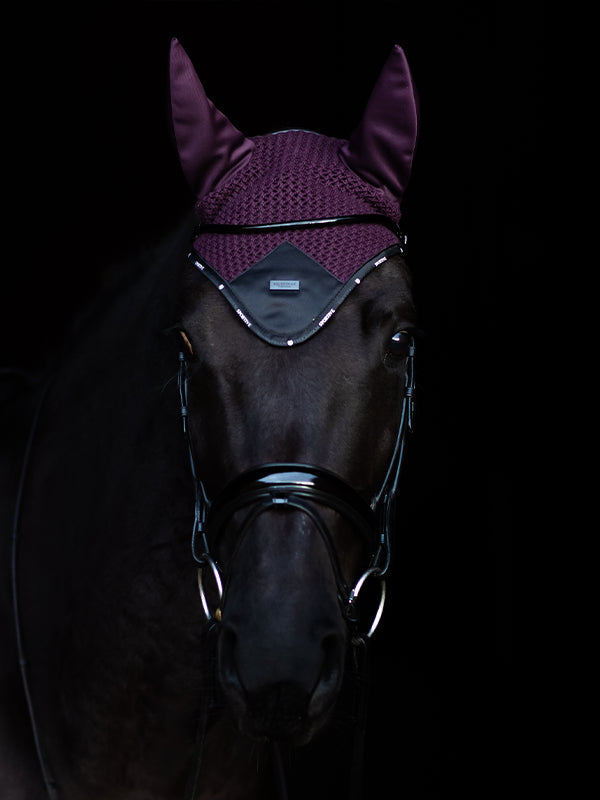 Ear Bonnet Sportive Black Raven