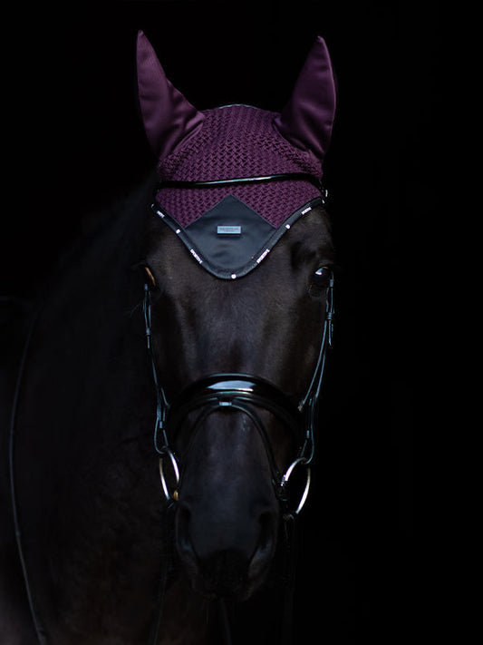 Ear Bonnet Sportive Black Raven