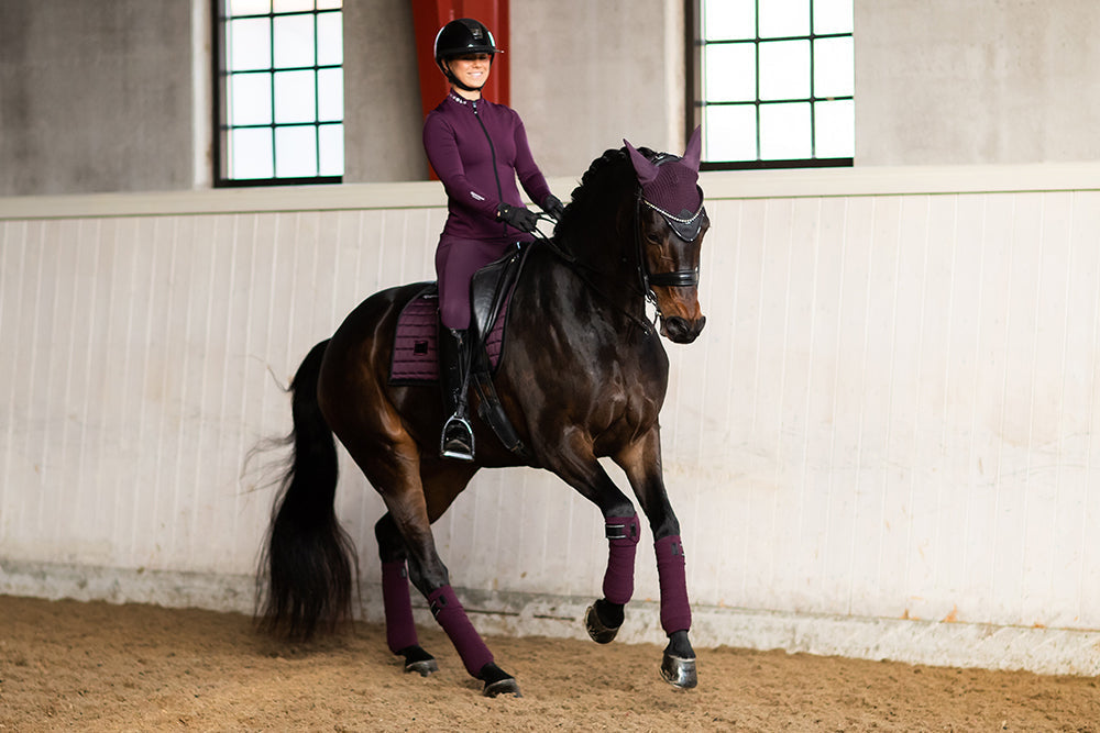 Ear Bonnet Sportive Black Raven vue 4