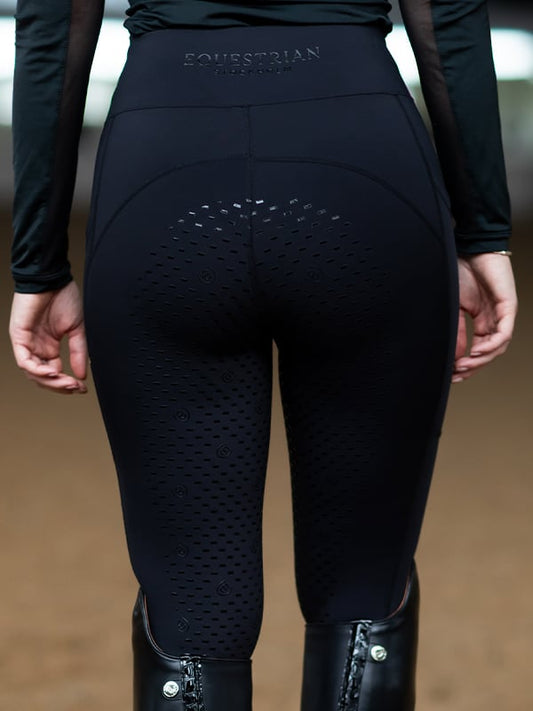 Riding Tights Dressage Movement All Black