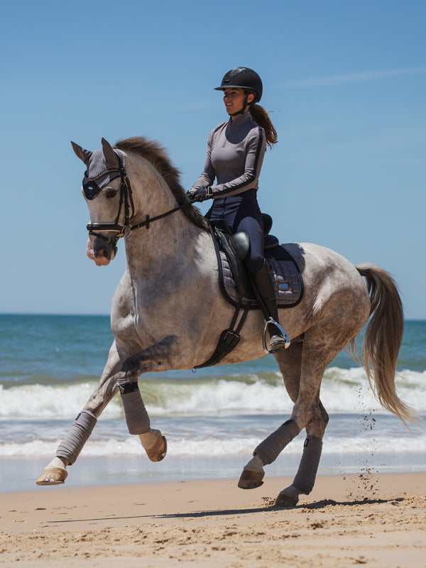 Dressage Saddle Pad Sportive Blue Ash Cob