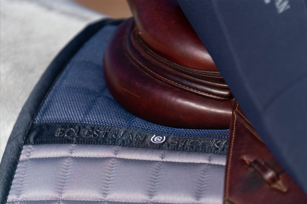 Dressage Saddle Pad Sportive Blue Ash Cob