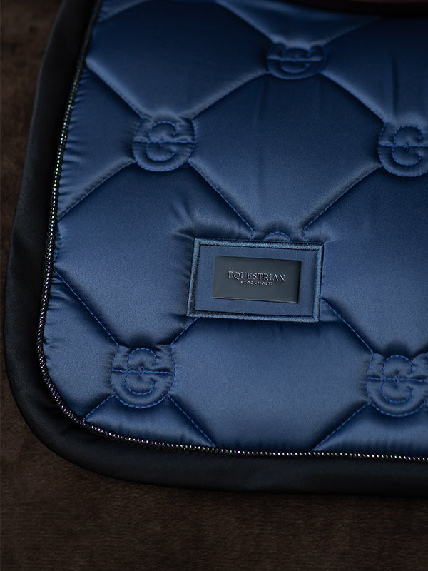 Dressage Saddle Pad Dark Venice Cob vue 2