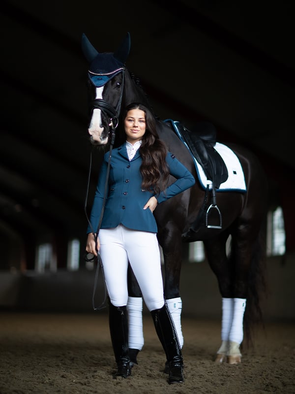 Select Competition Jacket Blue Meadow vue 2