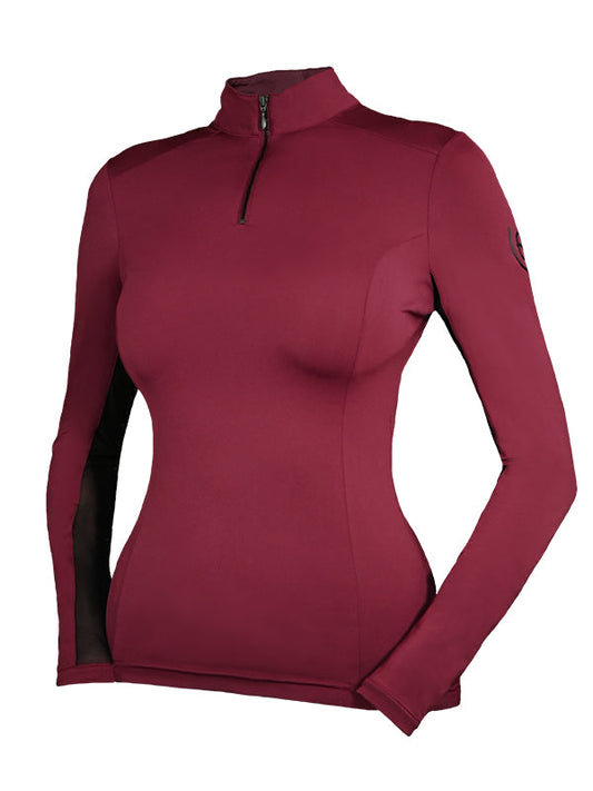 Air Breeze Top Bordeaux