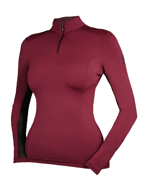 Air Breeze Top Bordeaux