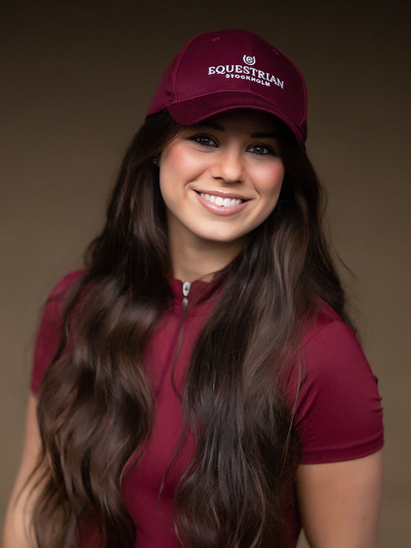 Cap Bordeaux Silver Cotton vue 2