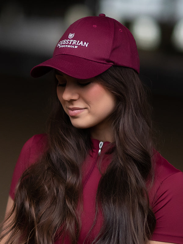 Cap Bordeaux Silver Cotton vue 3