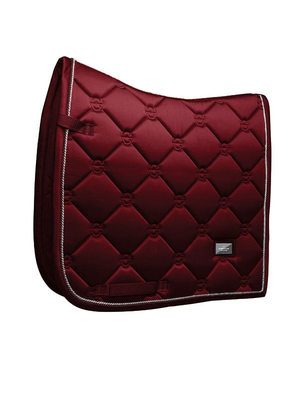 Dressage Saddle Pad Bordeaux Full vue 1
