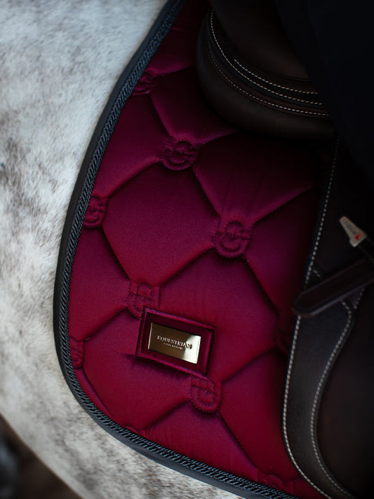 Jump Saddle Pad Dark Bordeaux Full