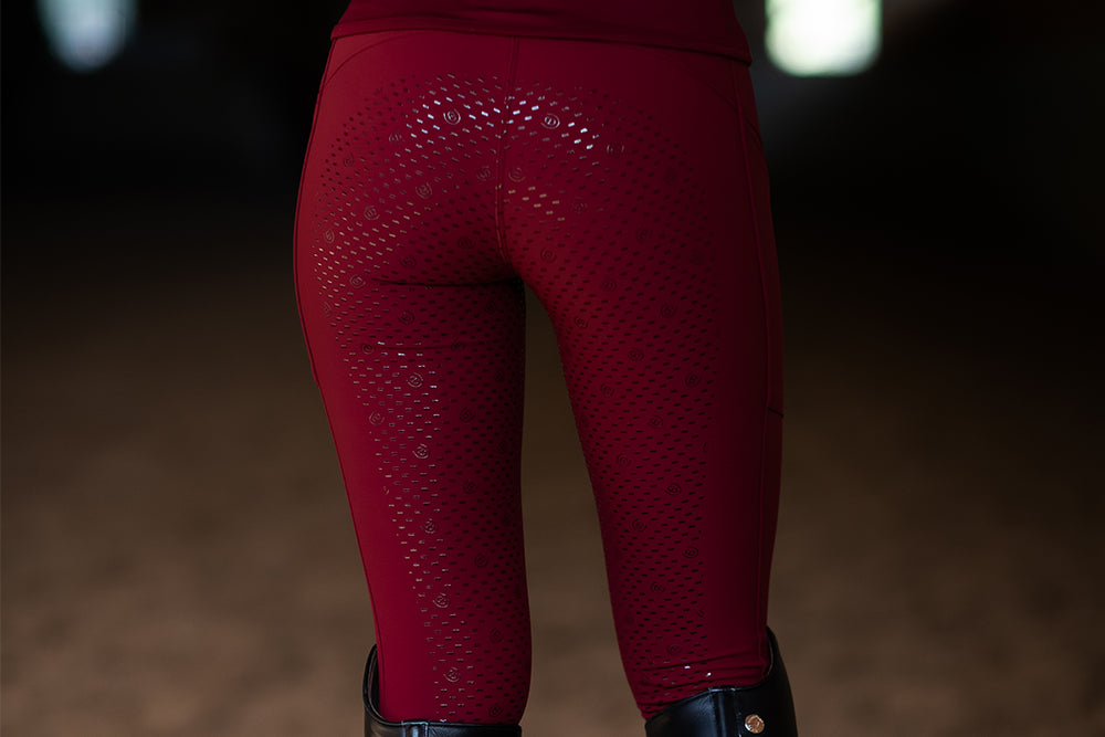 Riding Breeches Dressage Elite Bordeaux vue 4