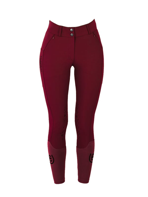 Riding Breeches Jump Elite Bordeaux vue 1