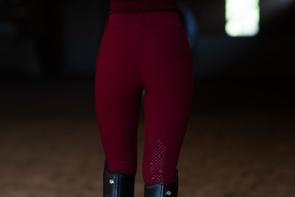 Riding Breeches Jump Elite Bordeaux